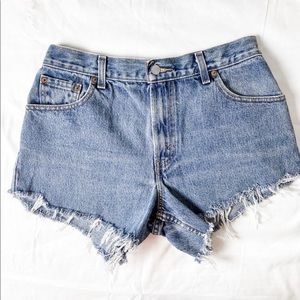 Levi 550 wedgie shorts